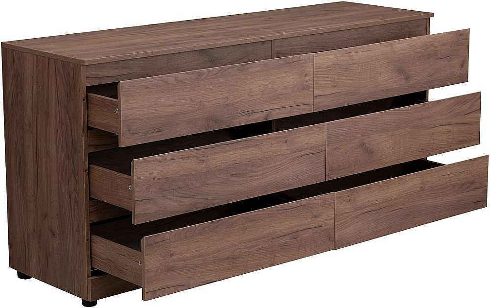 Комод Aquanet Сканди 302548 160 Дуб крафт для ванной в интернет-магазине сантехники Sanbest