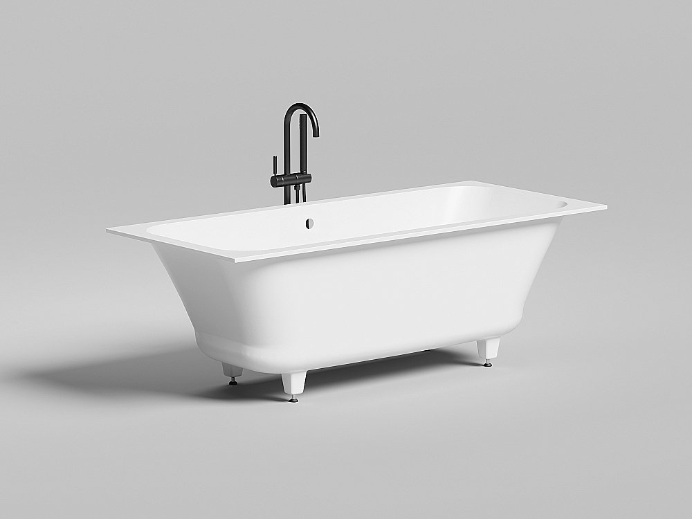 Ванна Salini Orlanda AXIS S-Sense 170x75 103213GF RAL купить в интернет-магазине Sanbest