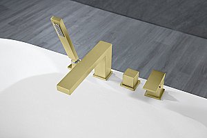 Смеситель для ванны Timo Selene 2130/17Y золото матовое купить в интернет-магазине сантехники Sanbest