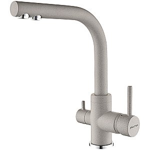 Смеситель для кухни Paulmark Essen Es213011-GR серый купить в интернет-магазине сантехники Sanbest