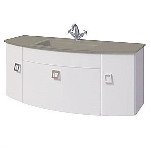 Тумба с раковиной Caprigo Legato 120 1 ящик/цвет на заказ для ванной в интернет-магазине Sanbest