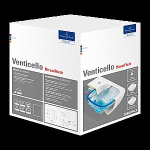 Унитаз подвесной Villeroy&Boch Venticello 4611R001 безободковый купить в интернет-магазине Sanbest