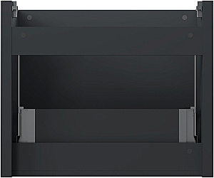 Тумба с раковиной Allen Brau Gravity 60 1.370012.AM антрацит матовый для ванной в интернет-магазине Sanbest