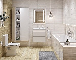 Ванна акриловая Cersanit LORENA 63345 140x70 купить в интернет-магазине Sanbest