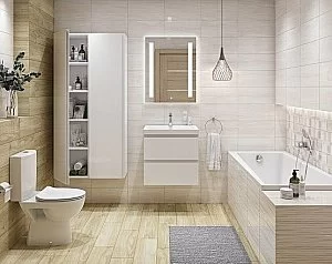 Ванна акриловая Cersanit LORENA 63345 140x70 купить в интернет-магазине Sanbest