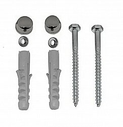 Крепление вертикальное  Kerasan 760390 для напольных унитазов/биде, хром купить в интернет-магазине сантехники Sanbest