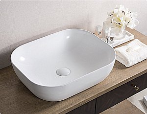Раковина накладная Belbagno 50 BB1302 белая купить в интернет-магазине Sanbest