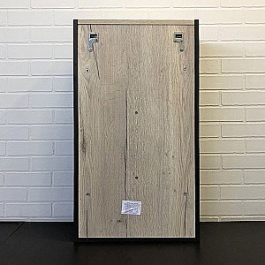 Зеркальный шкаф Comforty Вена 00-00006652 45 дуб дымчатый купить в интернет-магазине сантехники Sanbest