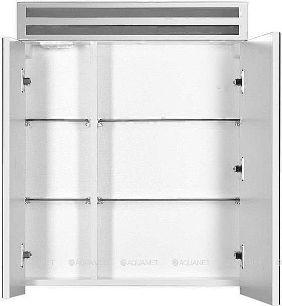 Зеркальный шкаф De Aqua Эколь 185083 60 белый купить в интернет-магазине сантехники Sanbest