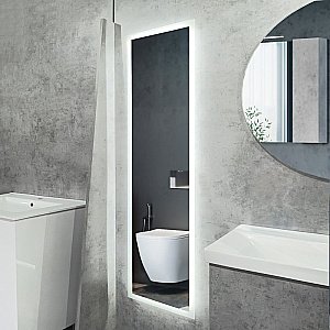 Зеркало Comforty Люпин 44 00-00014248 в ванную от интернет-магазине сантехники Sanbest