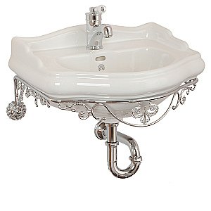 Консоль с раковиной Migliore Bella ML.BLL-24.155.CR хром для ванной в интернет-магазине сантехники Sanbest