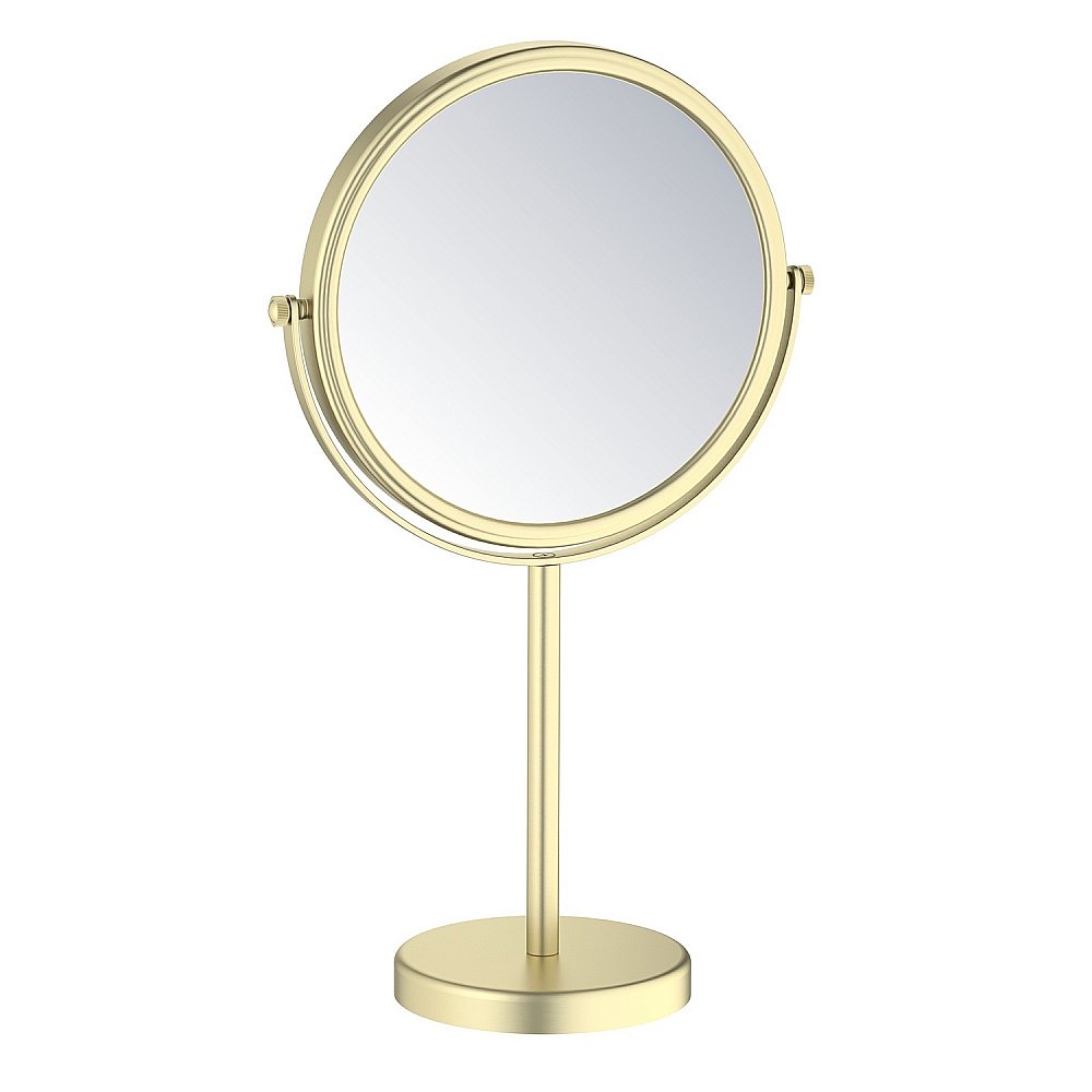 Зеркало косметическое Timo Saona 13274/17 золото матовое купить в интернет-магазине сантехники Sanbest