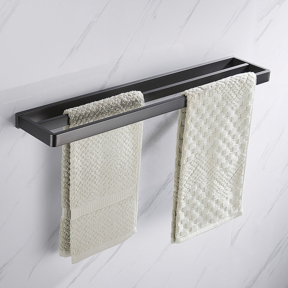 Полотенцедержатель двойной ABBER Westen AA1756NG никель купить в интернет-магазине сантехники Sanbest