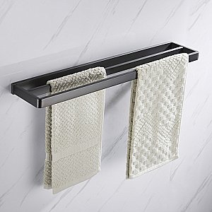 Полотенцедержатель двойной ABBER Westen AA1756NG никель купить в интернет-магазине сантехники Sanbest