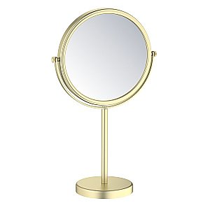 Зеркало косметическое Timo Saona 13274/17 золото матовое купить в интернет-магазине сантехники Sanbest