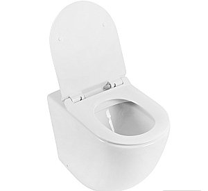 Унитаз приставной BelBagno SFERA-R BB2141CBR безободковый купить в интернет-магазине Sanbest