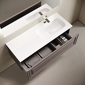 Тумба с раковиной Sancos Very VR120SM 120 Doha Soft для ванной в интернет-магазине Sanbest