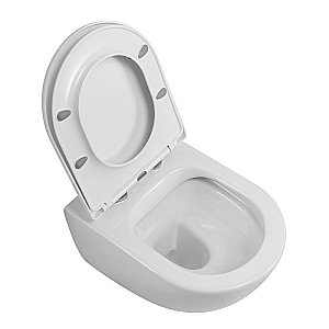 Унитаз подвесной BelBagno AMANDA безободковый, с крышкой микролифт купить в интернет-магазине Sanbest