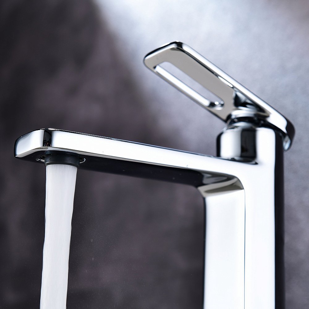 Смеситель для раковины Black&white Gravity GF-7103-С хром купить в интернет-магазине сантехники Sanbest