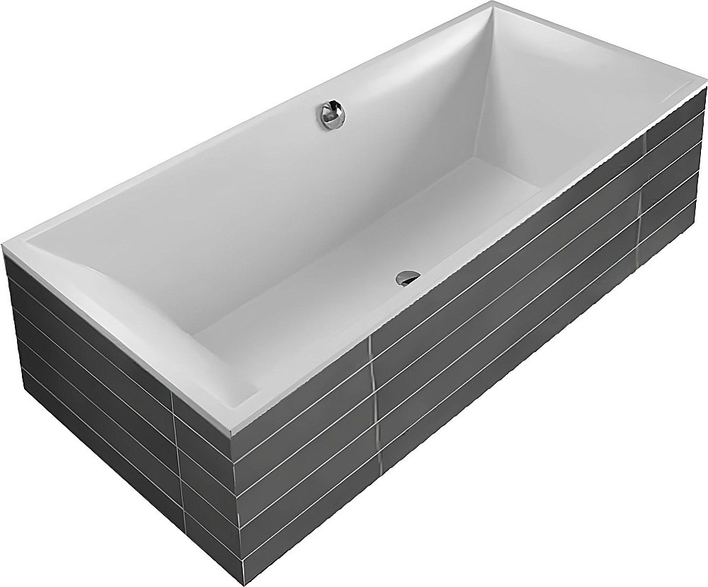 Ванна квариловая Villeroy&Boch Squaro UBQ170SQS2V-01 170x75 альпийский белый купить в интернет-магазине Sanbest