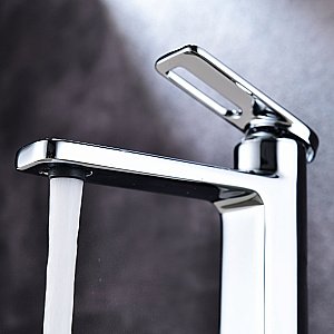 Смеситель для раковины Black&white Gravity GF-7103-С хром купить в интернет-магазине сантехники Sanbest