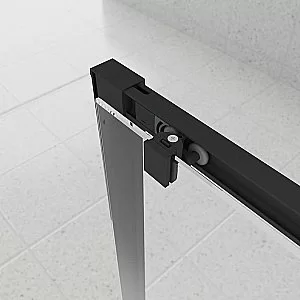 Душевой уголок Veconi Evo 100SP B 150x80 стекло тонированное матовое/профиль черный матовый купить в интернет-магазине Sanbest