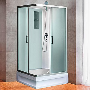 Душевая кабина River QUADRO Б/К 120/80/24 MT 120х80 с поддоном купить в интернет-магазине Sanbest