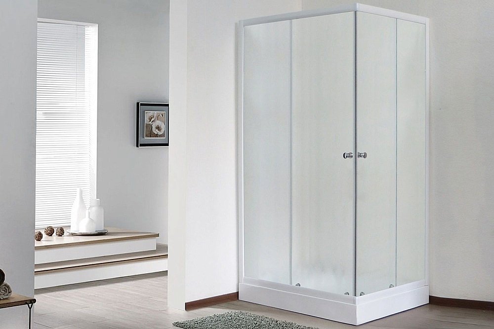 Душевой уголок Royal Bath RB11595HPD-C 95х115 матовый купить в интернет-магазине Sanbest