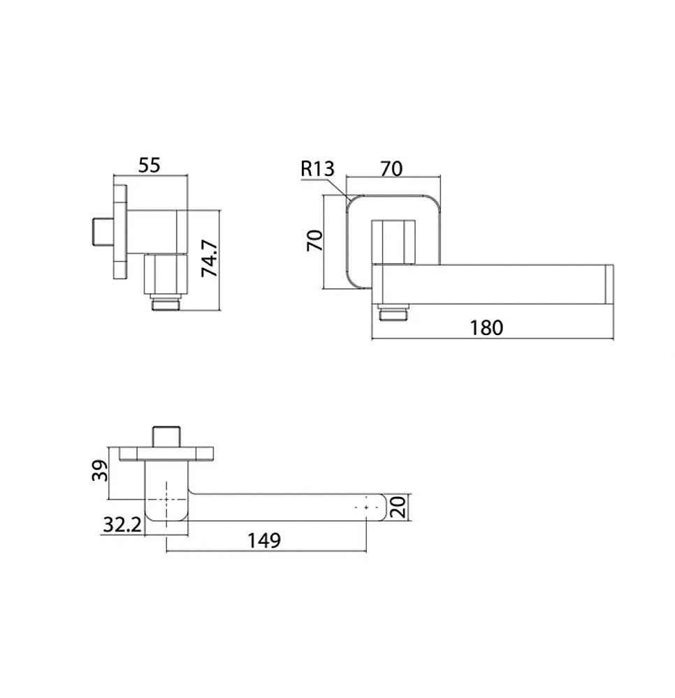 Излив Iddis Slide SLISB0Si63 хром купить в интернет-магазине сантехники Sanbest