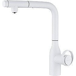 Смеситель для кухни Paulmark Urban Ur213104-WH белый матовый купить в интернет-магазине сантехники Sanbest