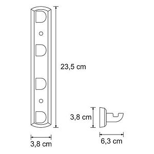 Крючок WasserKRAFT Kammel K-8374 купить в интернет-магазине сантехники Sanbest