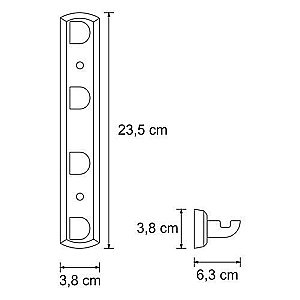 Крючок WasserKRAFT Kammel K-8374 купить в интернет-магазине сантехники Sanbest