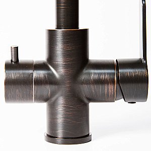 Смеситель для кухни 35k MIXLINE MLSS-03201 бронза купить в интернет-магазине сантехники Sanbest