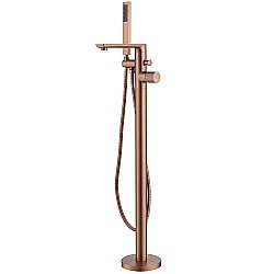 Смеситель для ванны Abber Rund AF8715MRG розовое золото матовое купить в интернет-магазине сантехники Sanbest