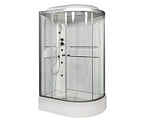 Душевая кабина DTO L520LGM+EL 120x80 с гидромассажем и электрикой купить в интернет-магазине Sanbest