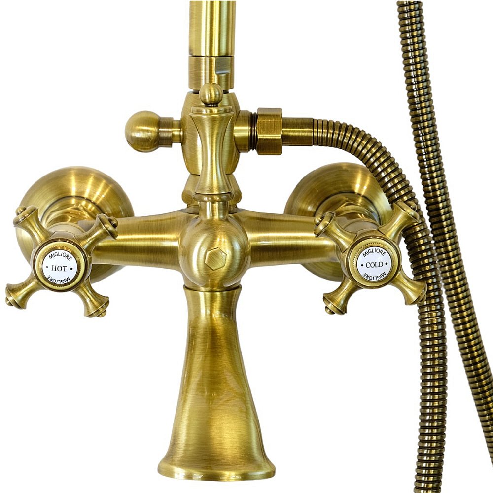 Душевая система Migliore Prestige 32792 бронза купить в интернет-магазине сантехники Sanbest