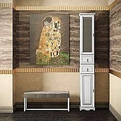 Пенал Опадирис Риспекто 30 левый, белый матовый купить в интернет-магазине сантехники Sanbest