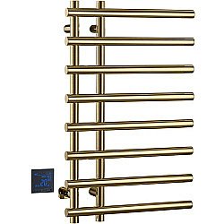 Полотенцесушитель Boheme Uno 722-MG матовое золото купить в интернет-магазине сантехники Sanbest