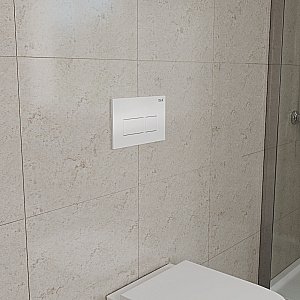 Кнопка для инсталляции D&K Berlin DB1439016 белая купить в интернет-магазине сантехники Sanbest