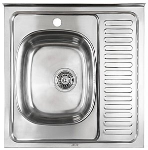 Мойка кухонная Kaiser KSS-6060 хром купить в интернет-магазине сантехники Sanbest