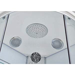 Душевая кабина Timo Imwei 90х90 XDS-09SC стекло прозрачное/профиль серебро купить в интернет-магазине Sanbest