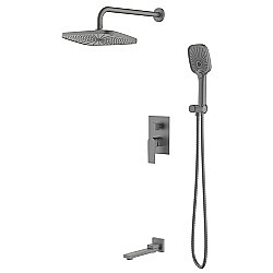 Душевая система Azario Arida AZ-K7354GR графит купить в интернет-магазине сантехники Sanbest