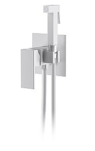 Гигиенический душ D&K Bayern.Liszt DA1514508 белый матовый купить в интернет-магазине сантехники Sanbest