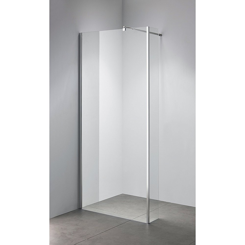 Душевое ограждение Loranto  Walk-in CS-L801 140 стекло прозрачное купить в интернет-магазине Sanbest