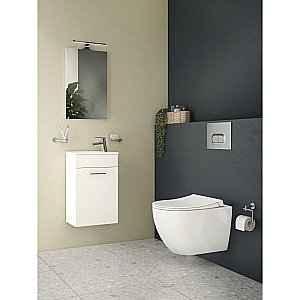 Унитаз Vitra Mia Round 9873B003-7201 безободковый с инсталляцией, с крышкой микролифт купить в интернет-магазине Sanbest