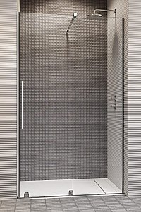 Душевая дверь Radaway Furo DWJ 140 стекло прозраное/профиль хром купить в интернет-магазине Sanbest