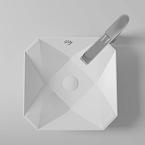 Накладная раковина CREAVIT Ruby 40 RB040-00MB42E-0000 белая купить в интернет-магазине Sanbest