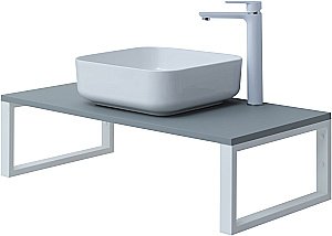 Столешница для раковины Aquanet Арт 90 мисти грин для ванной в интернет-магазине сантехники Sanbest