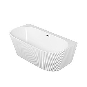 Ванна акриловая Grossman Cristal GR-17071M 170x80 белая матовая купить в интернет-магазине Sanbest