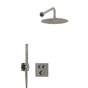 Душевая система WasserKRAFT Wern 4200 A4248.097.121.275.100.276 Thermo никель купить в интернет-магазине сантехники Sanbest